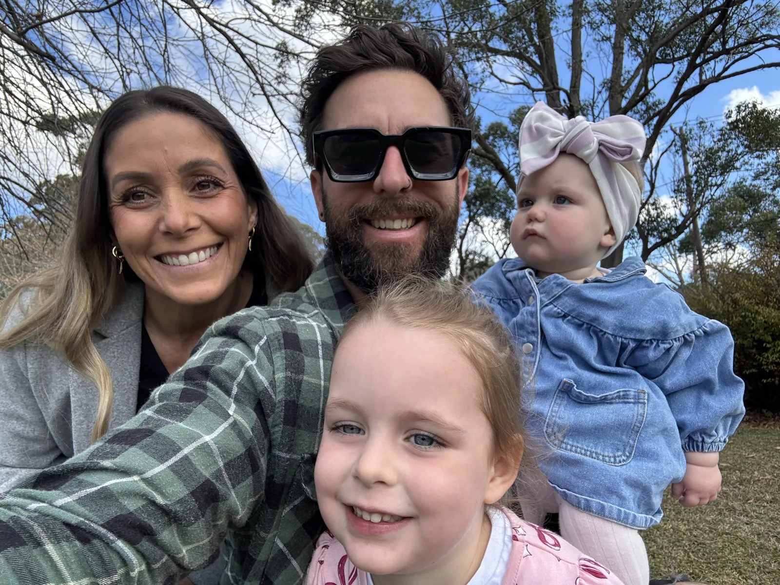 Josh and his family